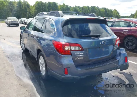 2015 Subaru Outback 2.5I Premium из США, поврежденный, VIN 4S4BSACC7F3220477